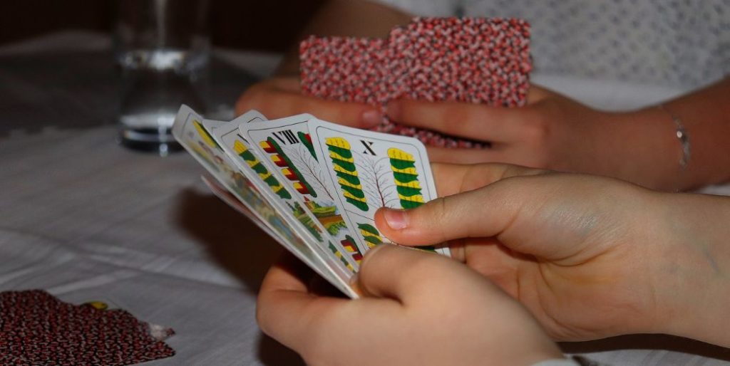 Hry so sedmovými mariášovými kartami, Nemecké klasické karty,